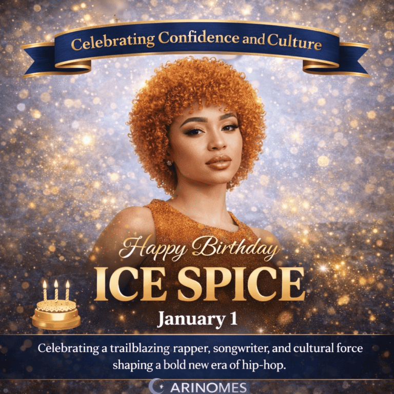 Ice Spice birthday tribute celebrating her impact as a modern hip-hop artist and cultural icon