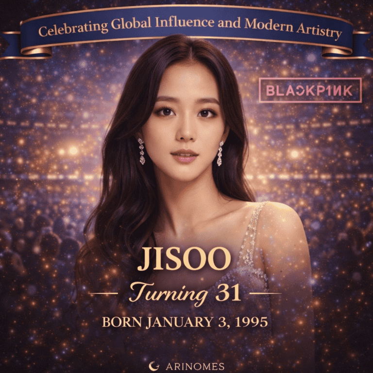 Jisoo at 31 celebrating her global influence in music, fashion, and modern artistry in 2026