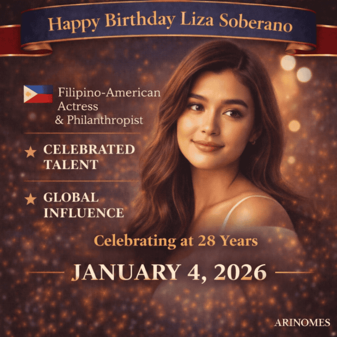 Liza Soberano honored for her global film and cultural legacy at 28 in 2026