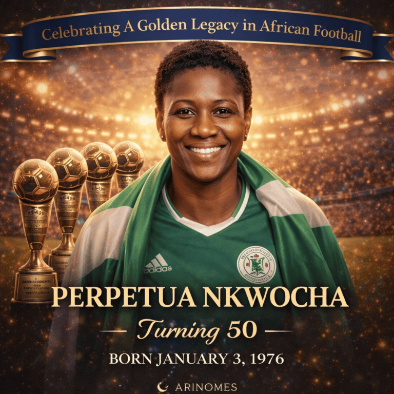 Perpetua Nkwocha at 50 celebrating her legendary achievements and lasting legacy in African women’s football in 2026